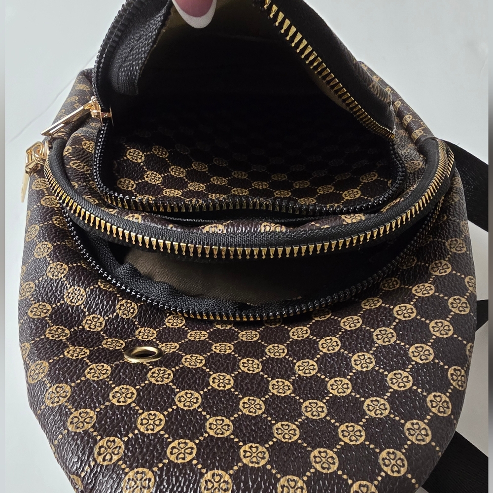 Brown Adjustable Sling Bag - Picture 9 of 9